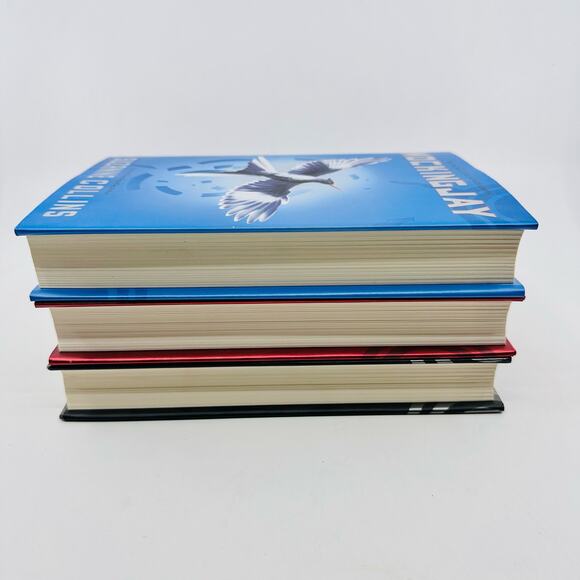 The Hunger Games Trilogy With Box by Suzanne Collins, Scholastic Press, Set of 3 - Picture 11 of 13